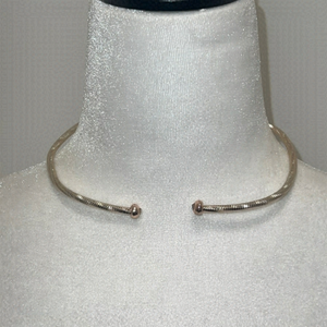 Inc International Concepts Rose Gold Adjustable Shocker Necklace